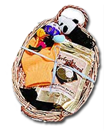 Life's Abundance Cat Gift Basket